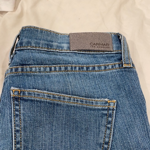 CARMAR red star patch jeans - Picture 4 of 4